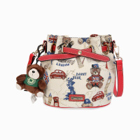 丹尼熊(Danny Bear) 英旅熊时尚百搭女式手提斜挎包DBWB8115048-188