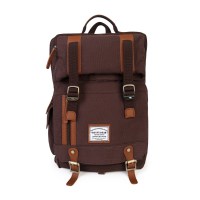 丹尼熊(Danny Bear)2018新款 帆布系列双肩包旅行包DBWM7115010