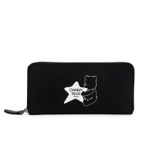 DANNY BEAR JEANS纯色尼龙布长款单拉钱包DJB6812032