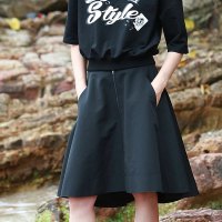 DANNY BEAR JEANS韩版女式减龄半身长裙时尚百搭百褶裙DJY7883131