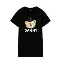 DANNY BEAR JEANS 2019夏新款女式休闲短袖长款T恤 DJY8883145
