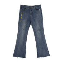 DANNY BEAR JEANS 2019夏季新款女式百搭喇叭牛仔裤 DJY9885217