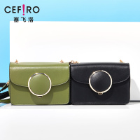 塞飞洛2018新款chiic小方包女包迷你简约时尚相机包单肩斜挎包