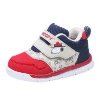 史努比童鞋男童鞋加绒2018冬季新款女童运动鞋保暖休闲鞋潮