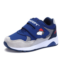 史努比童鞋男童棉鞋2018秋冬儿童运动鞋中小童二棉保暖女童休闲鞋