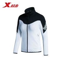 特步女子运动T恤秋季新款轻便舒适舒适运动上衣女子针织长袖