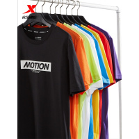 特步T恤男短袖2020夏季新款男装男士休闲运动T恤半袖体恤宽松上衣