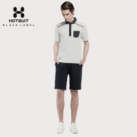 美国HOTSUIT后秀男款运动POLO衫通勤休闲短袖上衣