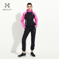 美国HOTSUIT后秀发汗系列运动服女塑形暴汗服健身运动外套女款降体服爆汗