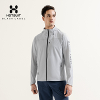 美国HOTSUIT后秀黑标系列男士运动拉链外套跑步上衣皮肤风衣