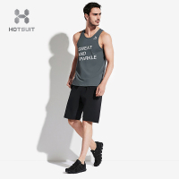 基本信息 美国HOTSUIT后秀塑形系列男士夏季休闲无袖T恤运动背心
