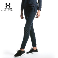 美国HOTSUIT后秀黑标系列女款运动裤女时尚修身长裤针织健身服运动装