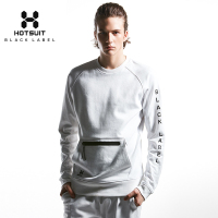 美国HOTSUIT后秀黑标系列运动卫衣外套男休闲连帽外套卫衣