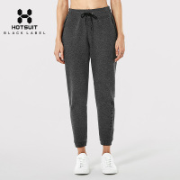美国HOTSUIT后秀黑标系列秋冬季女士休闲瑜伽跑步健身运动长裤