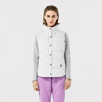 美国HOTSUIT后秀秋冬韩版羽绒马甲女短款立领保暖外套