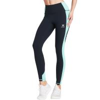 美国HOTSUIT后秀黑标系列运动紧身长裤瑜伽弹力运动九分裤