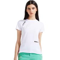 美国HOTSUIT黑标韩版夏季休闲女T恤短袖圆领小心机打底衫后背串标潮流上衣