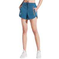 HOTSUIT后秀发汗女士运动系带短裤夏季休闲运动发汗裤