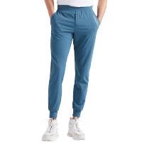 HOTSUIT后秀黑标男士舒适卫裤简约九分针织裤纯色休闲裤宽松潮