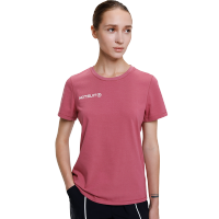 HOTSUIT健身衣女春款圆领透气舒适抑菌防臭休闲百搭运动健身T恤