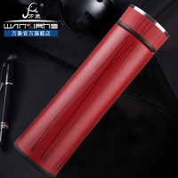 万象保温杯 女士真空情侣水杯个性创意实用时尚办公水杯直身杯子500ml/A14