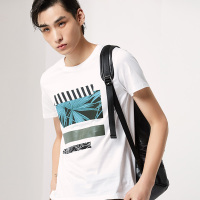 G’RSAGA白色系休闲短袖T恤11622411074