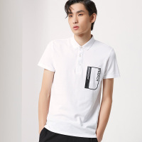 G’RSAGA白色系休闲短袖POLO衫11623311136