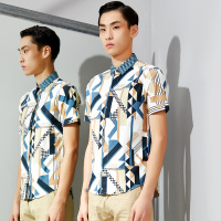 G’RSAGA印花系休闲衬衫C21523224A