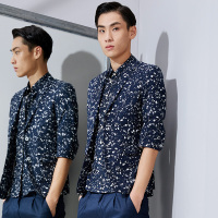 GRSAGA夏季休闲印花系便西W11521025A