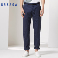 GRSAGA夏季休闲蓝色系休闲裤11621228670