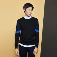 GRSAGA冬季韩版男式黑色系毛衫黑色系11641315218