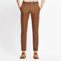 GRSAGA冬季男式时尚休闲休闲裤卡其色系K11444733L