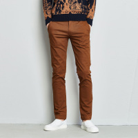 GRSAGA男式卡其色系休闲裤卡其色系K21545733L