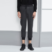 GRSAGA秋季男式灰色系收脚口休闲裤灰色系11642428723