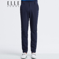 ELLEHOMME男装休闲裤男纯色修身时尚休闲春夏新款舒适潮