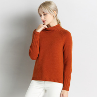千柏年半高领羊毛衫女纯色打底衫女装上衣2018长袖毛衣针织衫