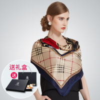 WILLIAM&KATE（威廉凯特）品牌真丝丝巾女春夏100%桑蚕丝大方巾围巾重磅缎面空调大披肩