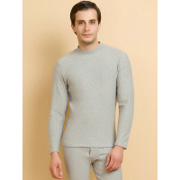 爱帝秋冬男士舒暖棉小高领内衣套中老年防寒厚款秋衣秋裤套装