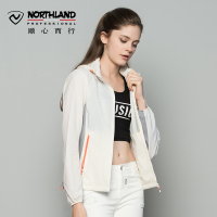 诺诗兰春夏女式防紫外线upf50+防晒皮肤衣透气运动风衣 GL062114