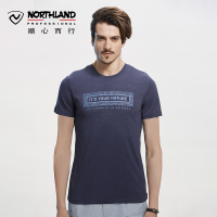 诺诗兰2018新品春夏速干T恤户外男士快干休闲圆领短袖 GL075247