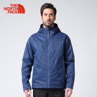 北面（TheNorthFace）防泼水排湿户外运动男三合一冲锋衣|2UC9