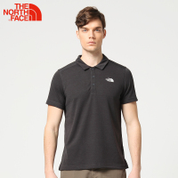 北面（TheNorthFace）吸湿排汗户外休闲透气男短袖POLO3CJ6