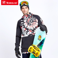 探路者（TOREAD）秋冬户外男女通款防泼水保暖滑雪卫衣HAUF90167