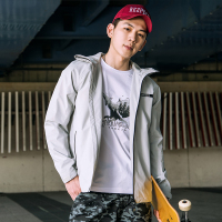 探路者外套 2018春季男女户外防水透气单层冲锋衣TABG81797/82798