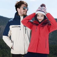 探路者（TOREAD）秋冬户外男女式情侣套绒保暖旅行风雨衣外套TAWE91804