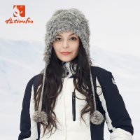 快乐狐狸（ActionFox）城市休闲复古时尚度假旅拍女士帽保暖护耳帽2780