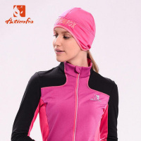 快乐狐狸（ActionFox）跑步帽男女情侣帽户外运动帽保暖防风护耳帽套头帽4276