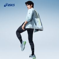 亚瑟士(ASICS)男款户外运动立领印花梭织运动夹克外套153456