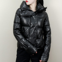 耐克外套女 冬季运动休闲防水薄羽绒服夹克 651591