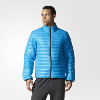 阿迪达斯（adidas）冬季保暖男子立领运动羽绒服夹克AC3298